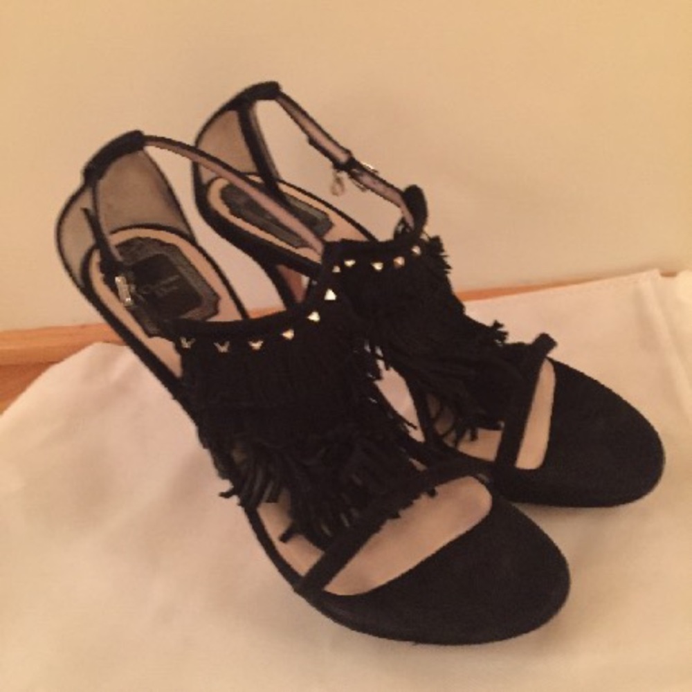 Christian Dior - Fringe & Stud Sandal US 8 | IT 38
